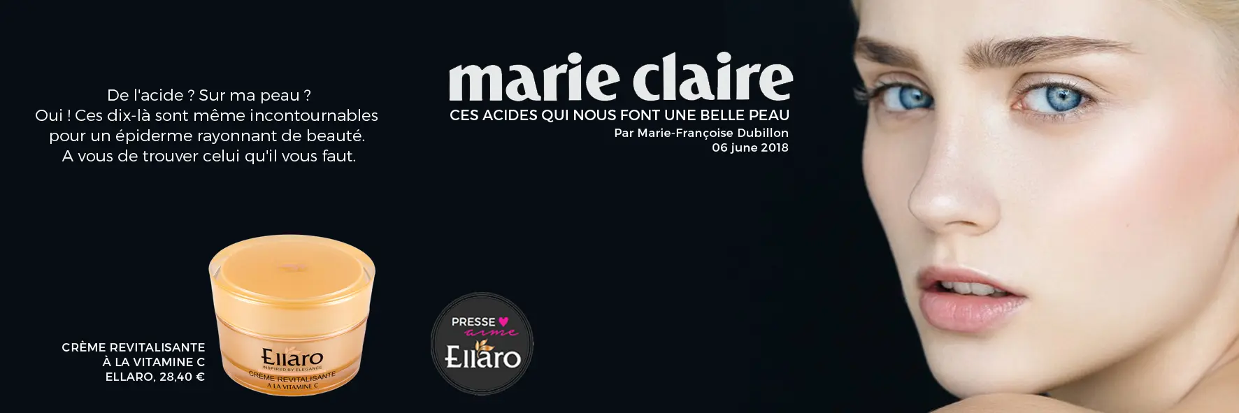 Ellaro-Presse-Marie Claire -6June2018 - Version 2