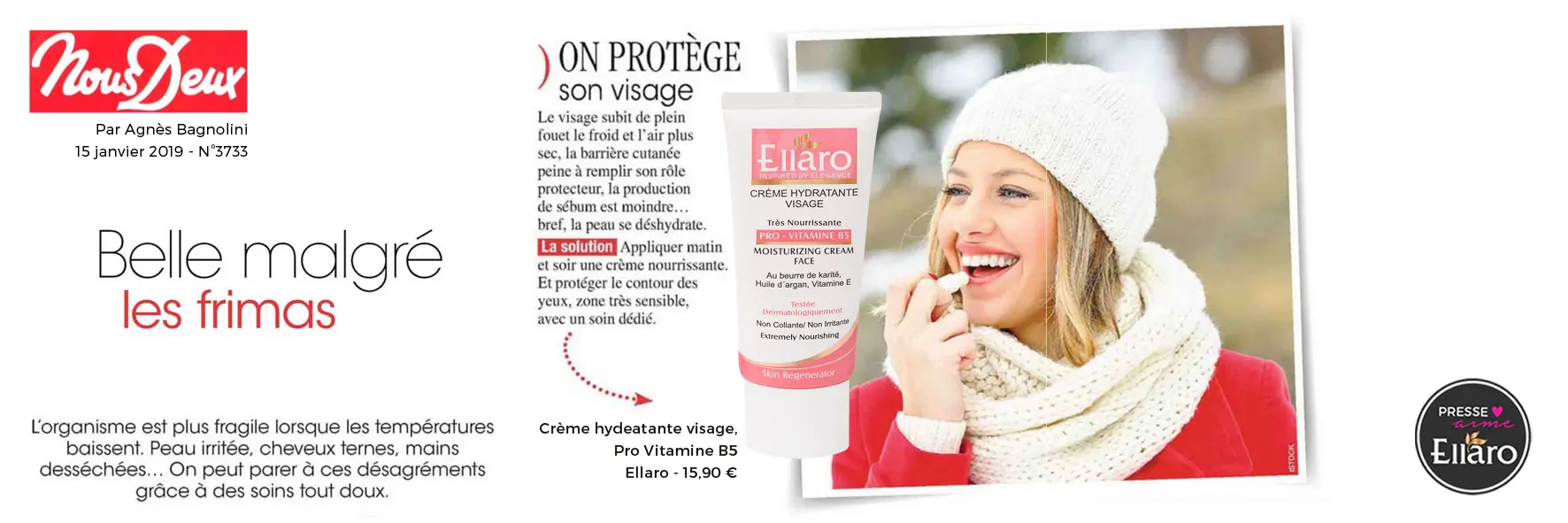 Ellaro-Presse- Nous Deux - 15 Janvier 2019